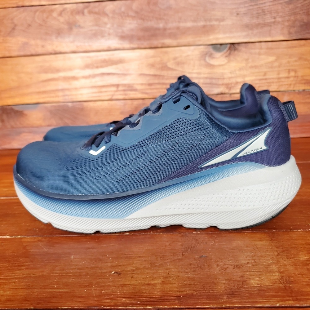 Altra Paradigm 7 Trail Running Shoes Men 8 Blue Hiking Sneakers New